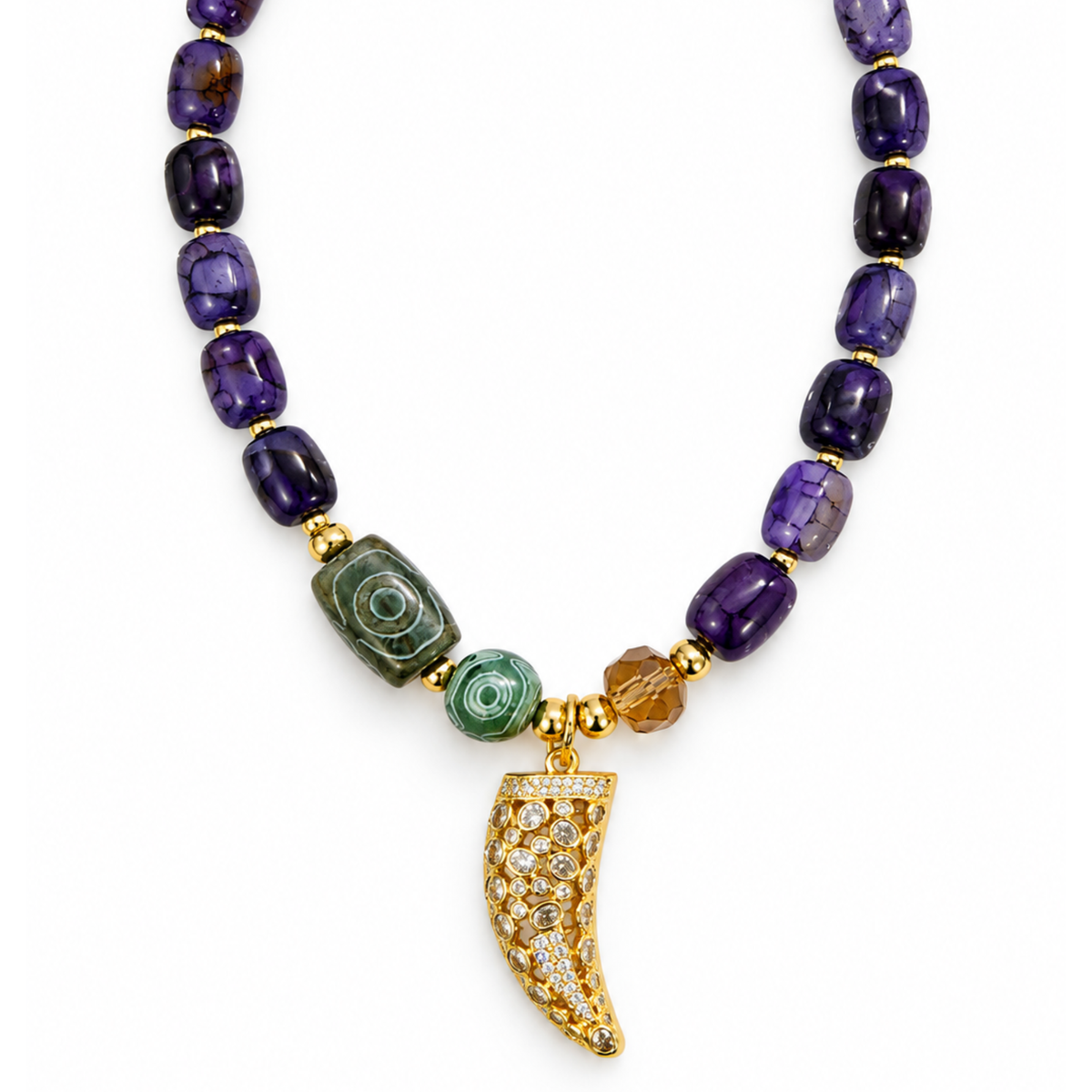 Collar colmillo