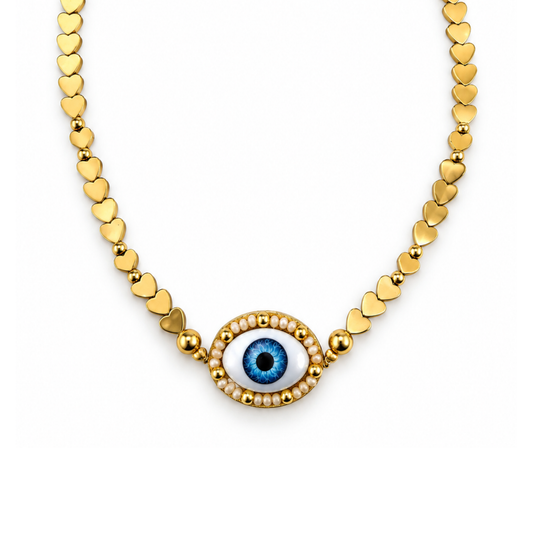 Collar ojito grande