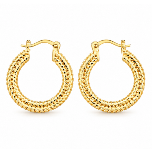Arete dorado líneas