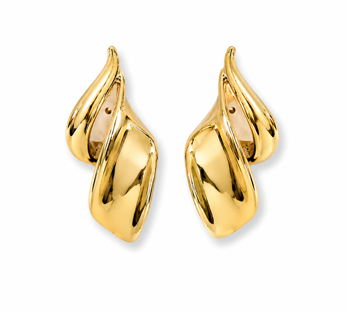 Arete espiral dorado